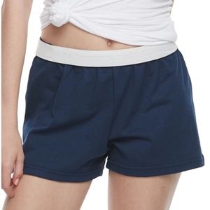 SOFFE Navy Blue Athletic Shorts
